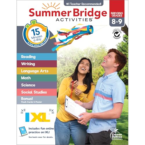 Summer Bridge Activities, Grades 8 - 9 - Novelty