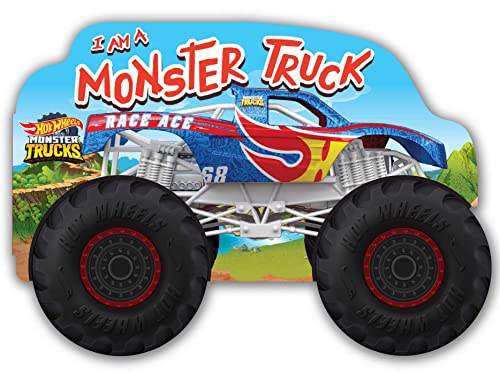 Hot Wheels: I Am a Monster Truck: A Board Book with Wheels - Board Books