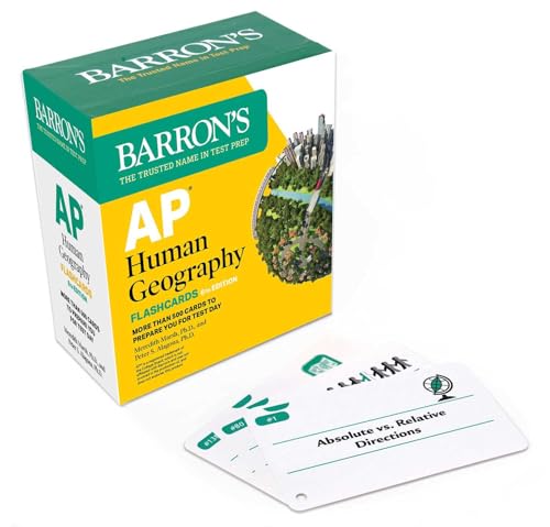 AP Human Geography Flashcards, Sixth Edition: Up-To-Date Review (2026) - Other