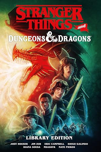 Stranger Things and Dungeons & Dragons Library Edition - Hardcover
