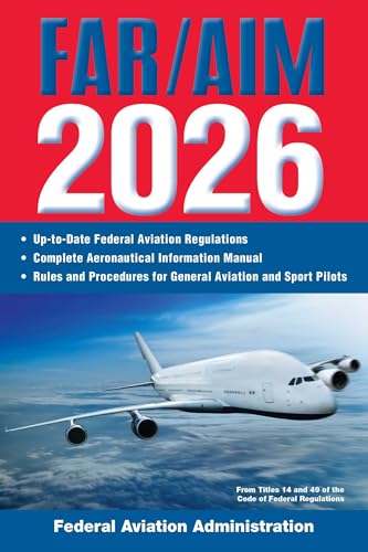 Far/Aim 2026: Up-To-Date FAA Regulations / Aeronautical Information Manual - Paperback