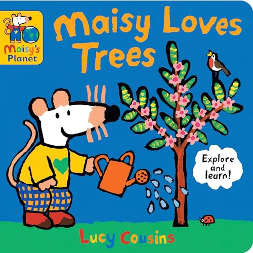 Maisy Loves Trees: A Maisy's Planet Book (Educational Board Book about Nature and Planting Trees - Perfect for Earth Day - For Toddlers and Kids Ages - Board Books