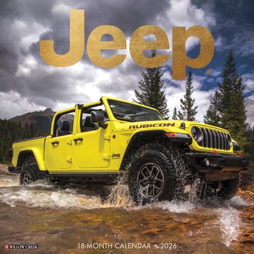 Jeep 2026 Wall Calendar - Wall