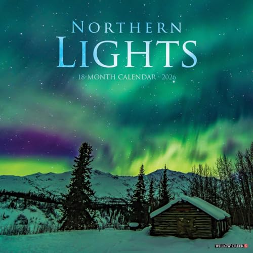 Northern Lights 2026 Wall Calendar - Wall