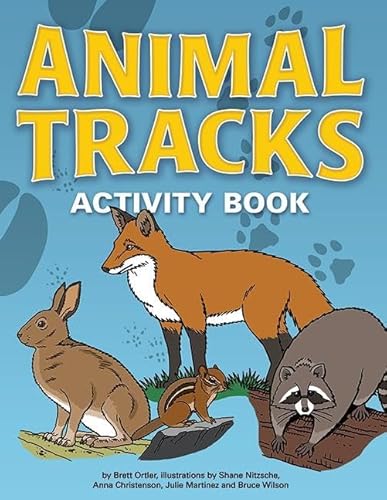 Animal Tracks Activity Book - Paperback