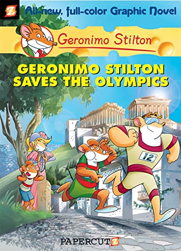 Geronimo Stilton Graphic Novels #10: Geronimo Stilton Saves the Olympics - Hardcover