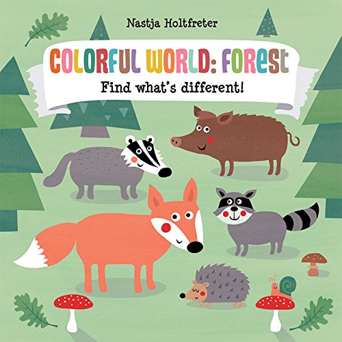 Colorful World: Forest - Board Books