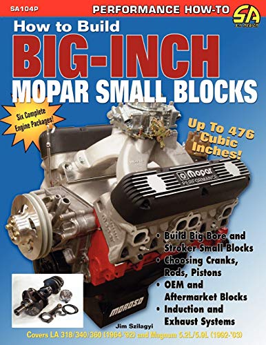 How to Build Big-Inch Mopar Small Blocks - Paperback