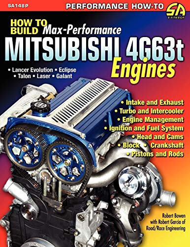 How to Build Max-Performance Mitsubishi 4g63t Engines - Paperback