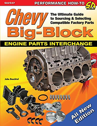 Chevy Big-Block Engine Parts Interchange: The Ultimate Guide to Sourcing and Selecting Compatible Factory Parts - Paperback