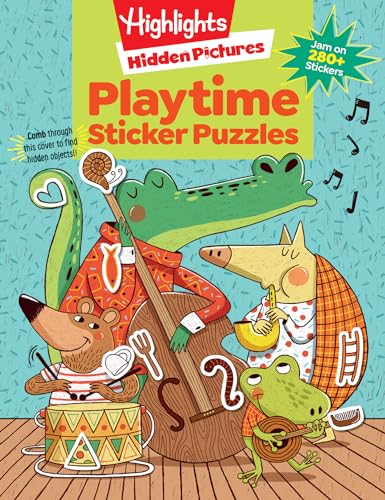 Playtime Sticker Puzzles - Paperback