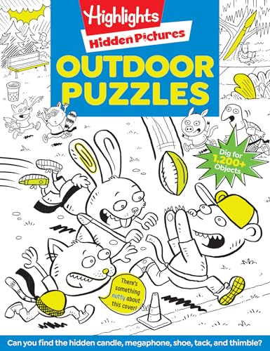Outdoor Puzzles: Outdoor Activity Book Featuring Forests, Parks and More, Camping Game and Puzzle Book for Kids Ages 6-12 - Paperback