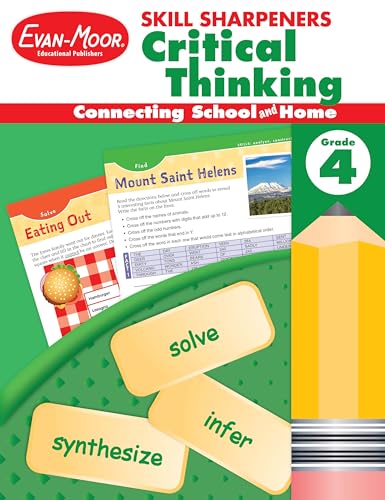 Skill Sharpeners: Critical Thinking Grade 4 - Paperback