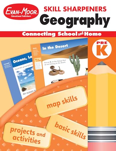 Skill Sharpeners: Geography, Grade Prek - Paperback