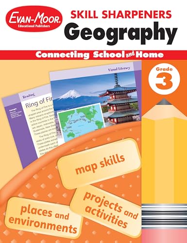 Skill Sharpeners: Geography, Grade 3 - Paperback