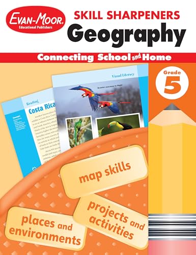 Skill Sharpeners: Geography, Grade 5 - Paperback