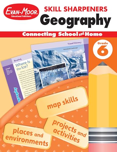 Skill Sharpeners: Geography, Grade 6 - Paperback