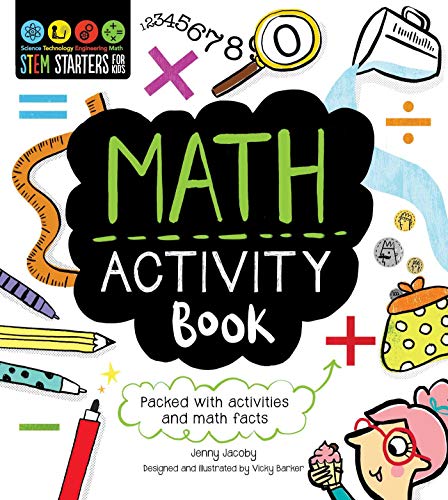Stem Starters for Kids Math Activity Book: Packed with Activities and Math Facts - Paperback
