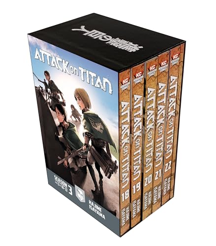 Attack on Titan Season 3 Part 2 Manga Box Set - Paperback
