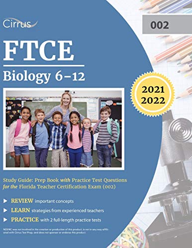 FTCE Biology 6-12 Study Guide: Prep Book with Practice Test Questions for the Florida Teacher Certification Exam (002) - Paperback