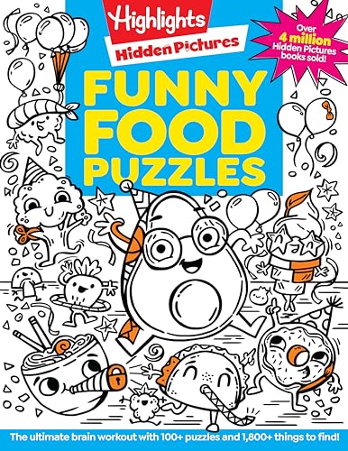 Funny Food Puzzles - Paperback