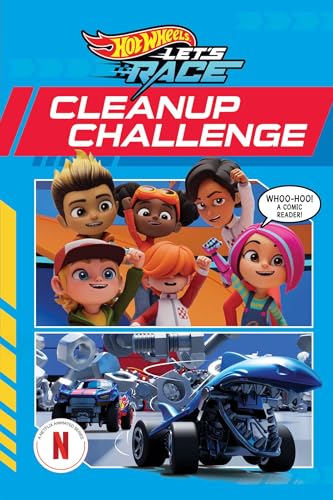 Hot Wheels Let's Race: Cleanup Challenge (Comic Reader) - Paperback