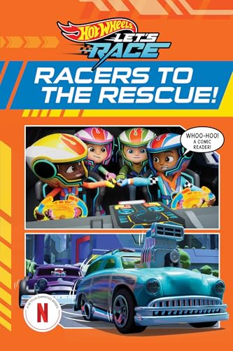 Hot Wheels Let's Race: Racers to the Rescue (Comic Reader) - Paperback