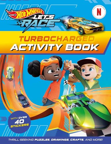 Hot Wheels Let's Race: Turbocharged Activity Book - Paperback
