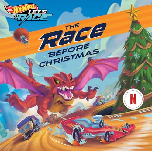 Hot Wheels Let's Race: The Race Before Christmas - Hardcover