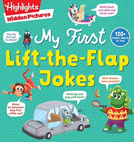 Hidden Pictures My First Lift-The-Flap Jokes: A Lift-The-Flap Joke Book for Beginning Readers, Interactive Kids Joke Book with Hidden Pictures Puzzles - Paperback