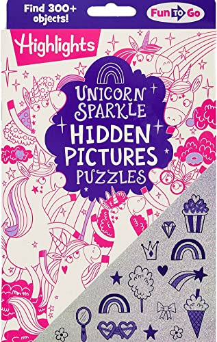 Unicorn Sparkle Hidden Pictures Puzzles: Find Over 300 Hidden Objects in This Unicorn-Themed Seek and Find Book for Kids 6 and Up - Paperback