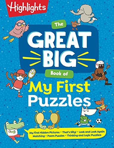 The Great Big Book of My First Puzzles - Paperback