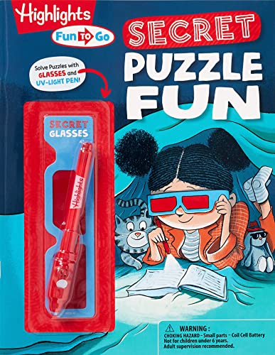 Secret Puzzle Fun - Paperback