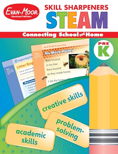 Skill Sharpeners: Steam, Grade Prek - Paperback