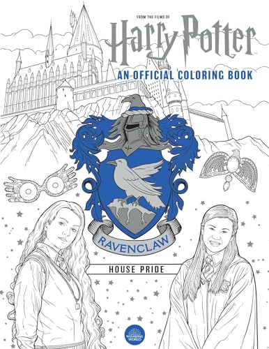 Harry Potter: Ravenclaw House Pride: The Official Coloring Book: (Gifts Books for Harry Potter Fans, Adult Coloring Books) - Paperback