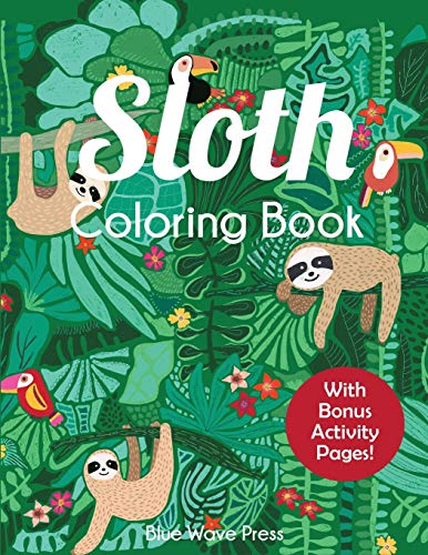 Sloth Coloring Book - Paperback