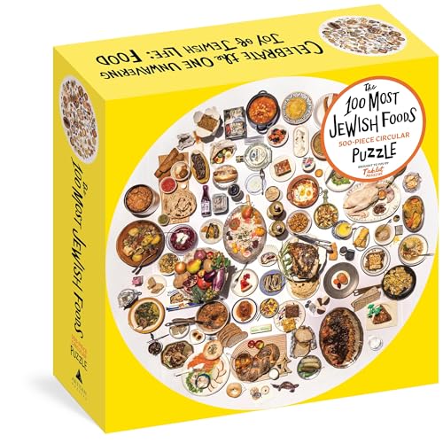 The 100 Most Jewish Foods: 500-Piece Circular Puzzle - Other