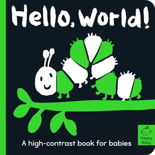 Hello World!: A High-Contrast Book for Babies - Board Books