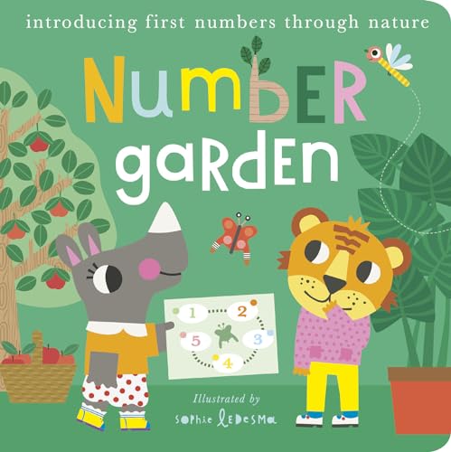 Number Garden: Introducing First Numbers Through Nature - Board Books