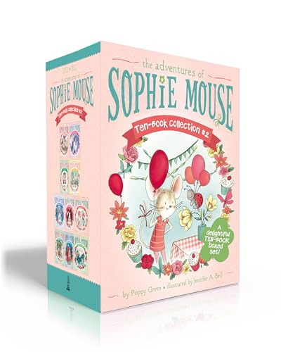 The Adventures of Sophie Mouse Ten-Book Collection #2 (Boxed Set): The Mouse House; Journey to the Crystal Cave; Silverlake Art Show; The Great Bake O - Paperback