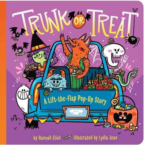 Trunk or Treat: A Lift-The-Flap Pop-Up Story - Board Books