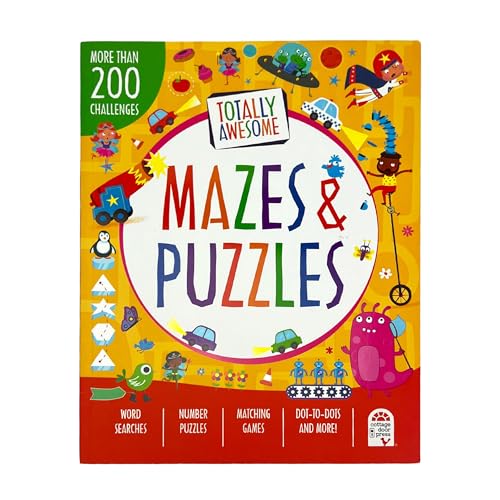 Totally Awesome Mazes and Puzzles: More Than 200 Challenges - Paperback