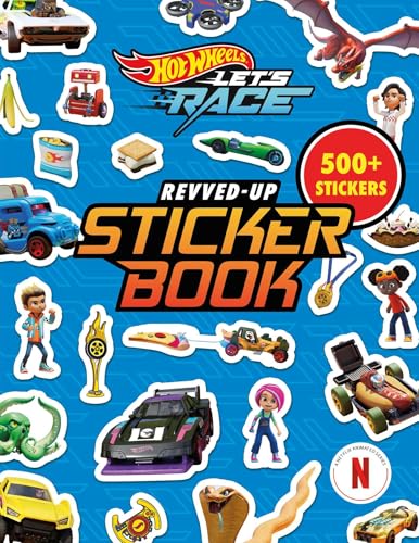 Hot Wheels Let's Race: Revved-Up Sticker Book - Paperback