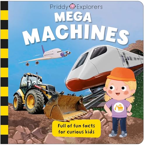 Priddy Explorers: Mega Machines - Board Books
