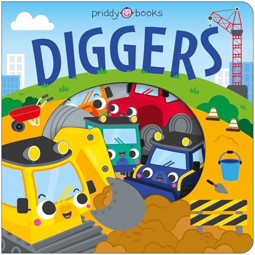 Diggers (Take a Peek!): Peep Through to Find All the Friends! - Board Books