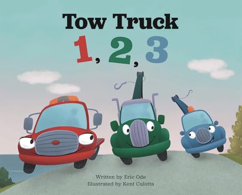 Tow Truck 1, 2, 3 - Hardcover