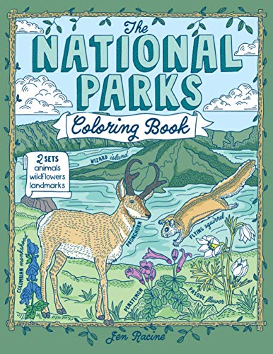 The National Parks Coloring Book - Paperback