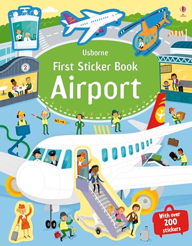 First Sticker Book Airport - Paperback