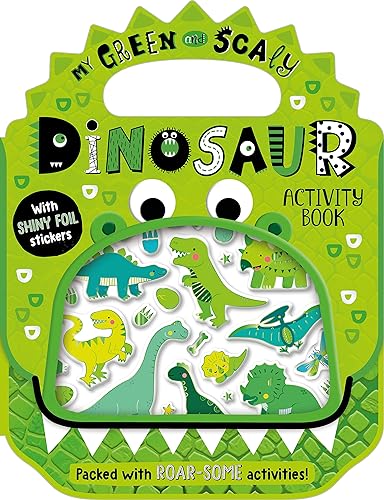 Shiny Stickers My Green and Scaly Dinosaur Activity Book - Paperback