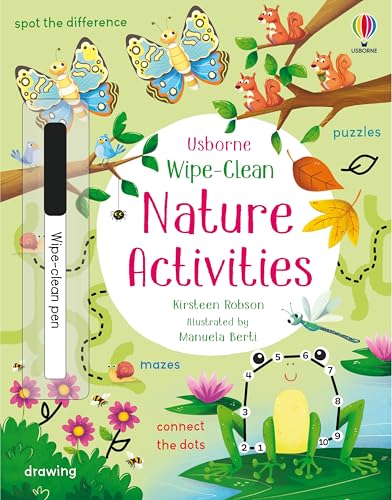 Wipe-Clean Nature Activities - Paperback
